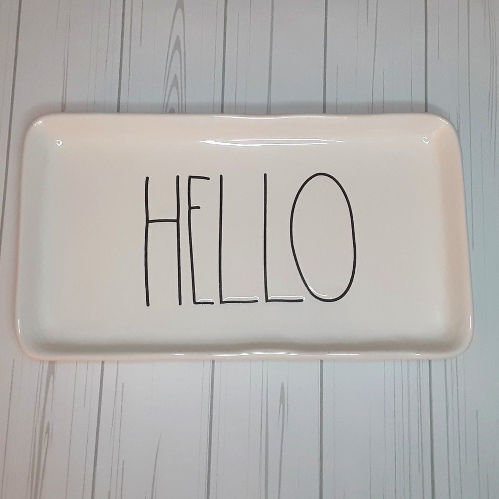 Rae Dunn Hello Tray